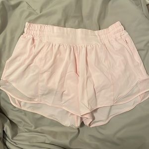 Light Pink Lululemon Shorts